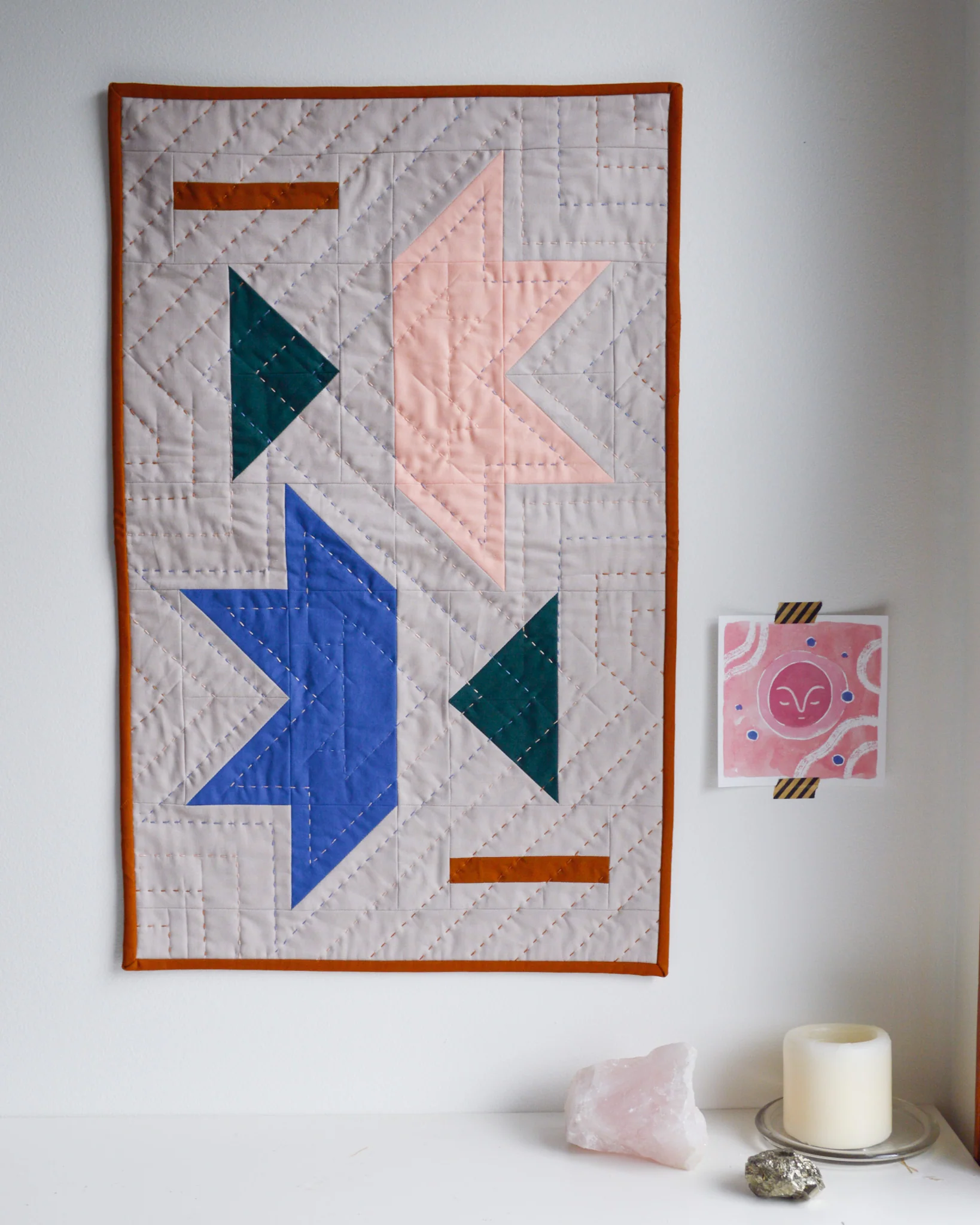 Binary Star (Patience) | PDF Download Mini Quilt Pattern - Image 2