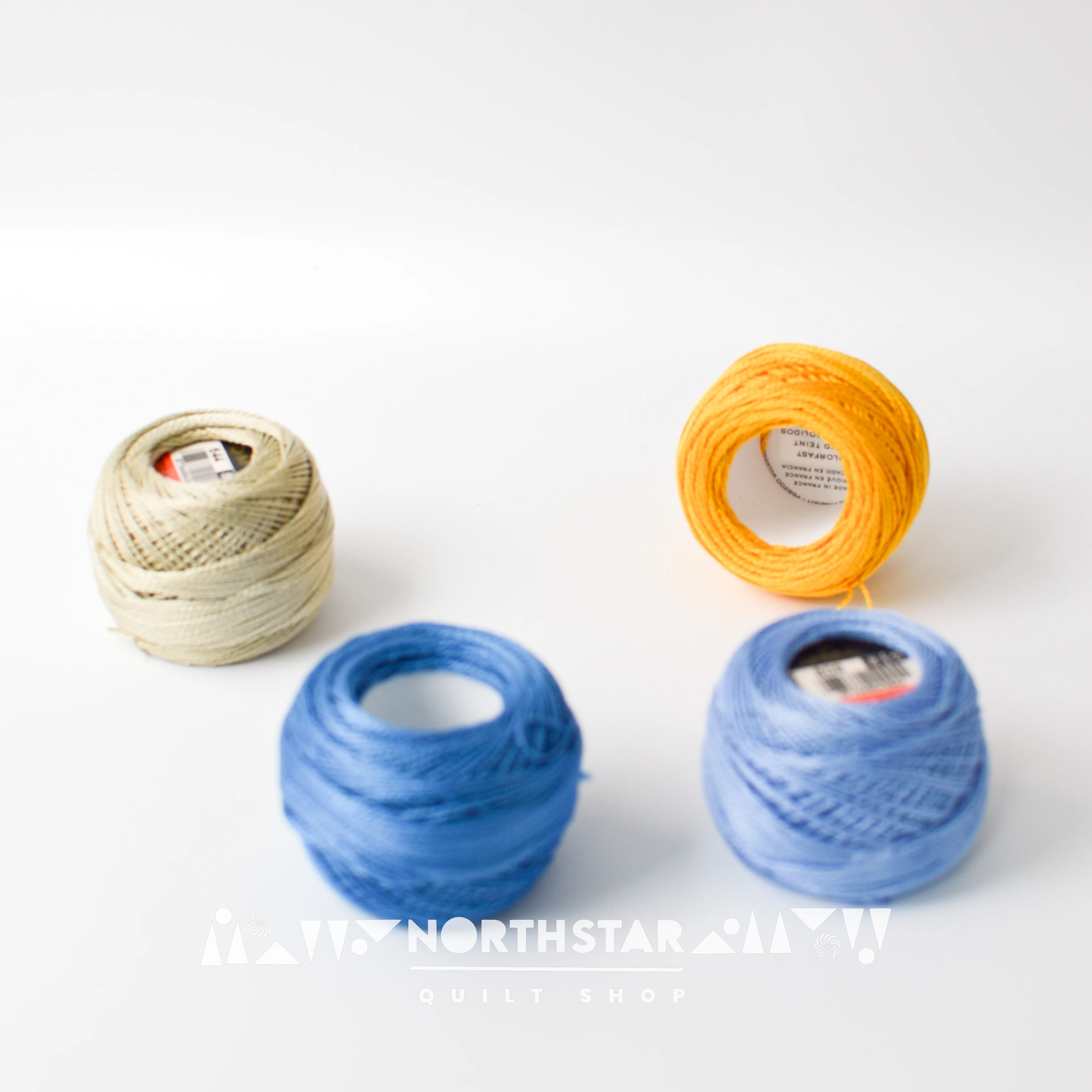 Pearl Cotton Balls Size 8 Delft Blue 809 - Image 4