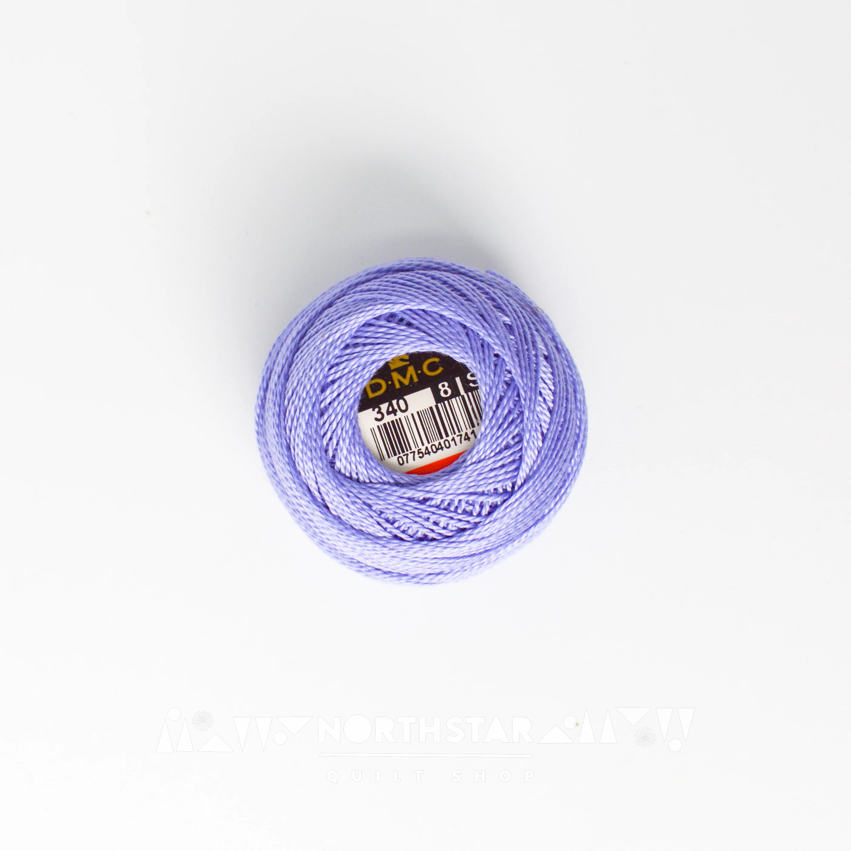 Pearl Cotton Balls Size 8 Medium Blue Violet 340