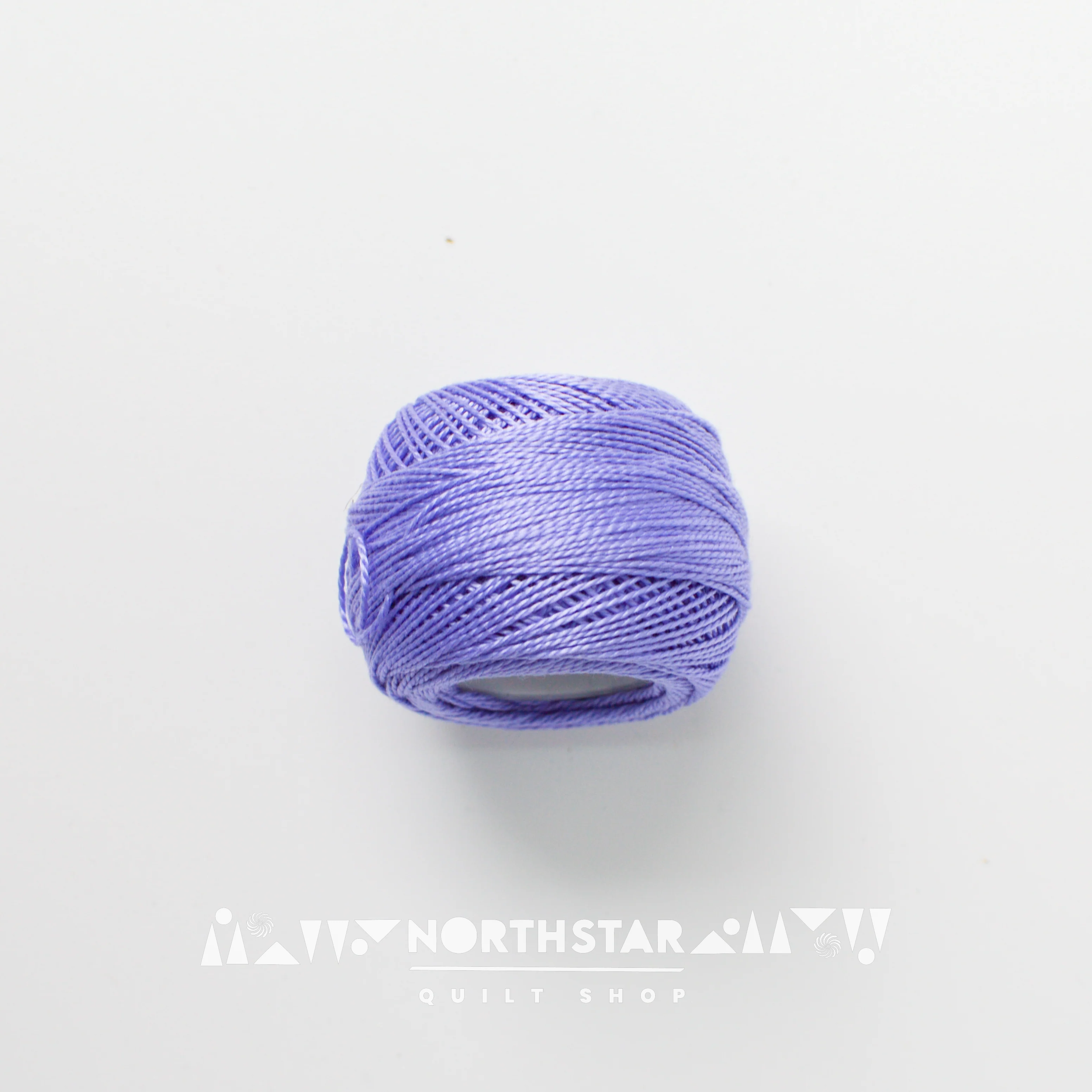 Pearl Cotton Balls Size 8 Medium Blue Violet 340 - Image 2