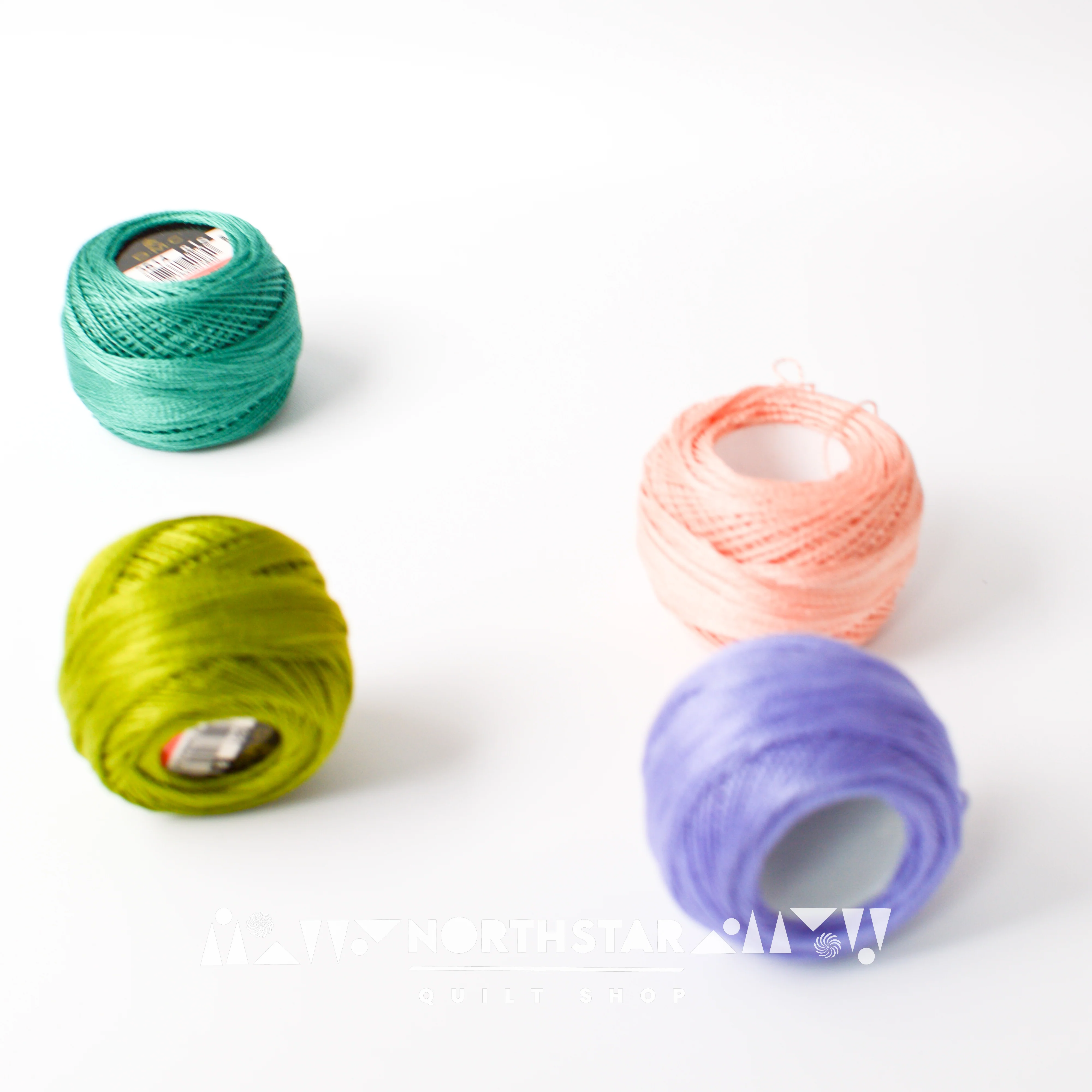 Pearl Cotton Balls Size 8 Moss 581 - Image 4