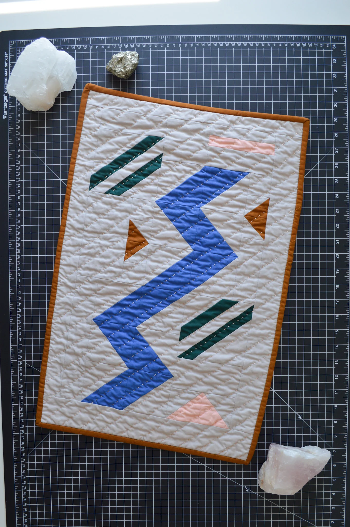 Rivulet (Compassion) | PDF Download Mini Quilt Pattern - Image 3