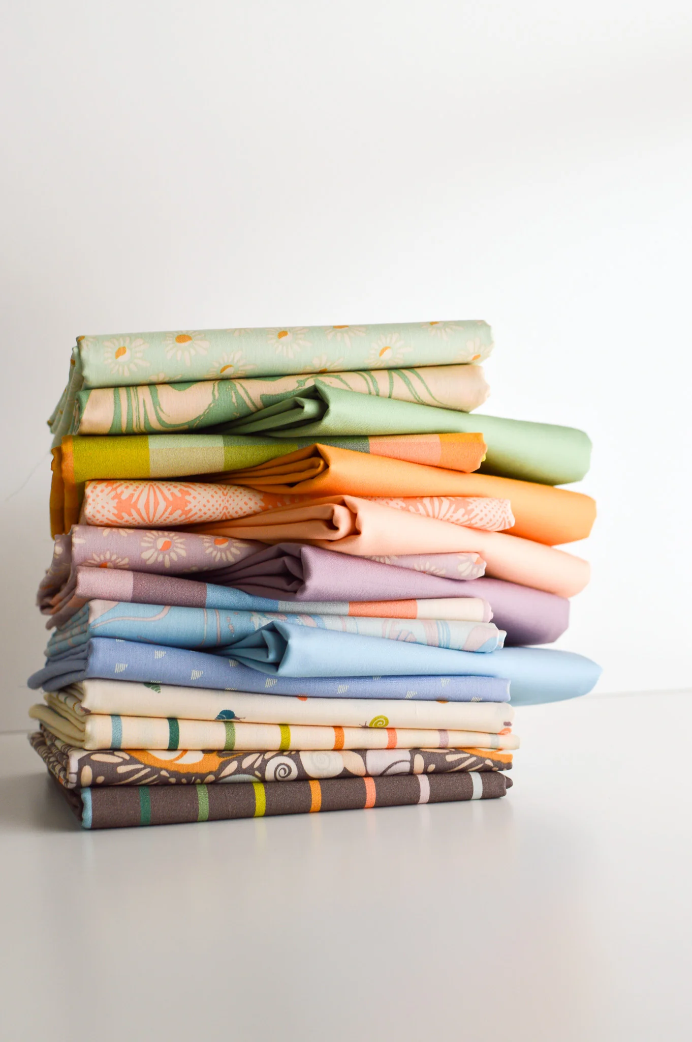 Slow Summer Collection | Coordinating Art Gallery Fabrics Pure Solids Bundle - Image 4