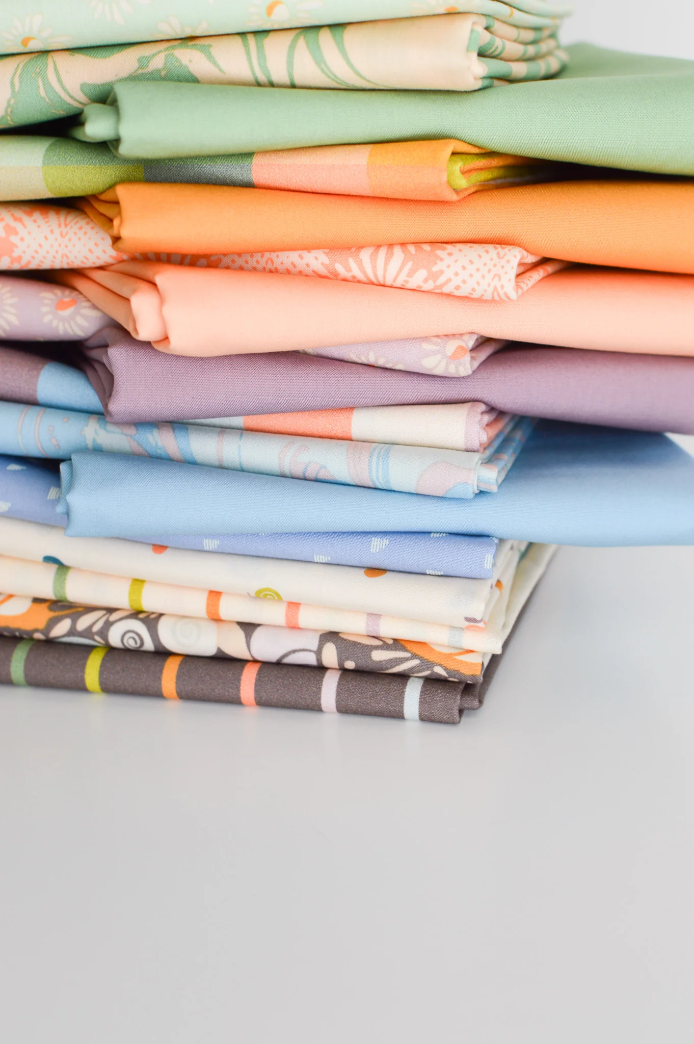 Slow Summer Collection | Coordinating Art Gallery Fabrics Pure Solids Bundle - Image 5