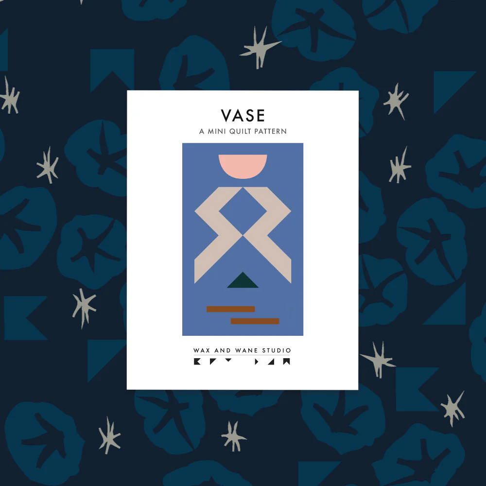 Vase (Grief) | PDF Download Mini Quilt Pattern