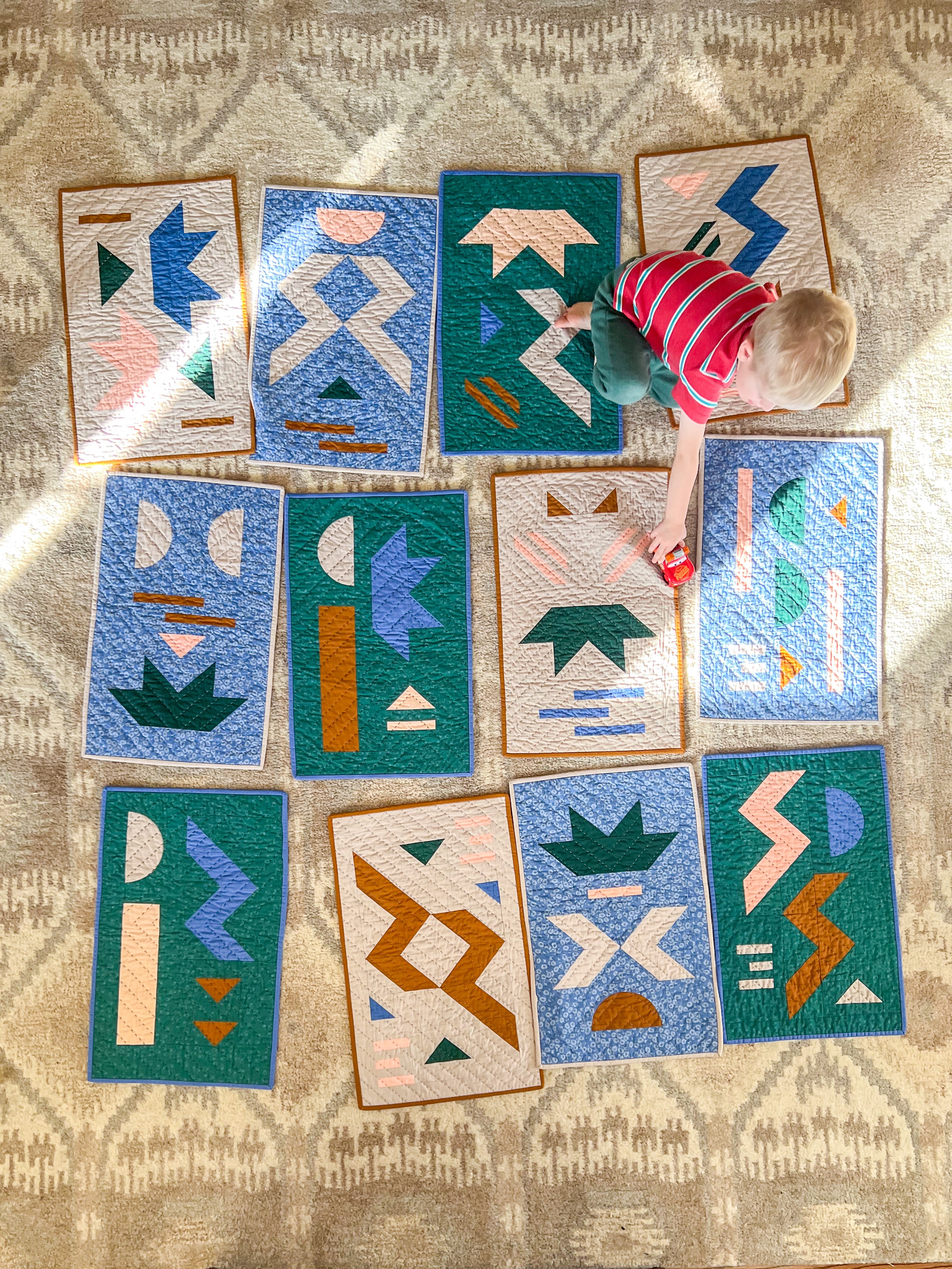 Bolt (Anger) | PDF Download Mini Quilt Pattern - Image 4